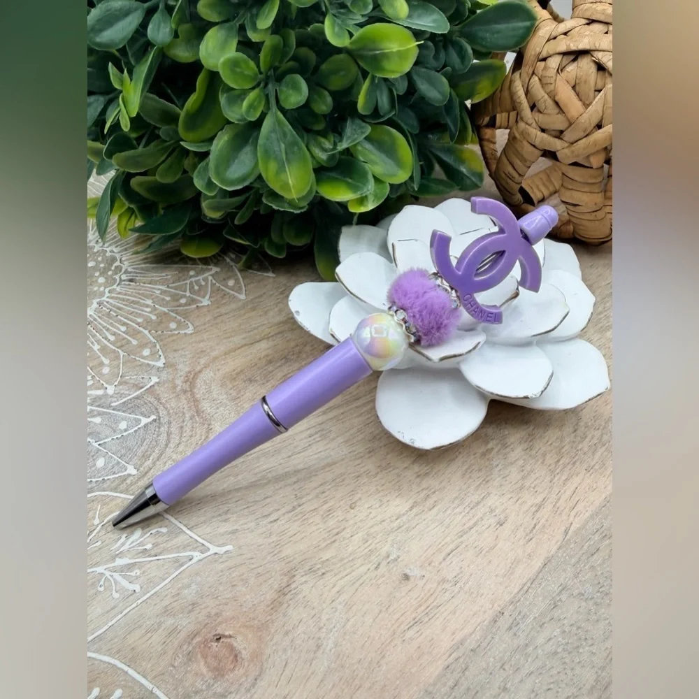 Designer Inspired Handmade Beaded Pen